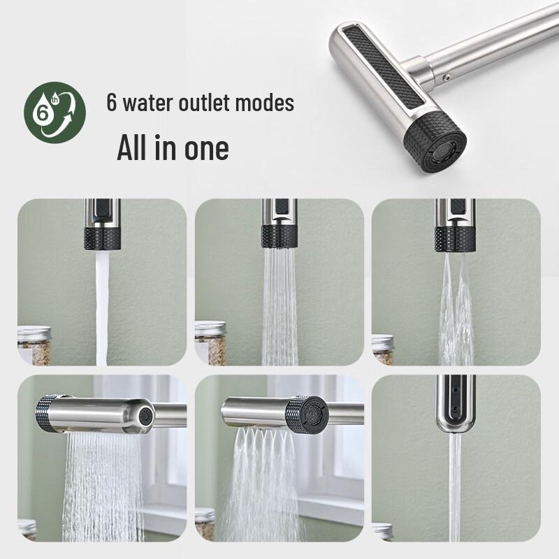 TLXT Foldable Kitchen Sink Faucet