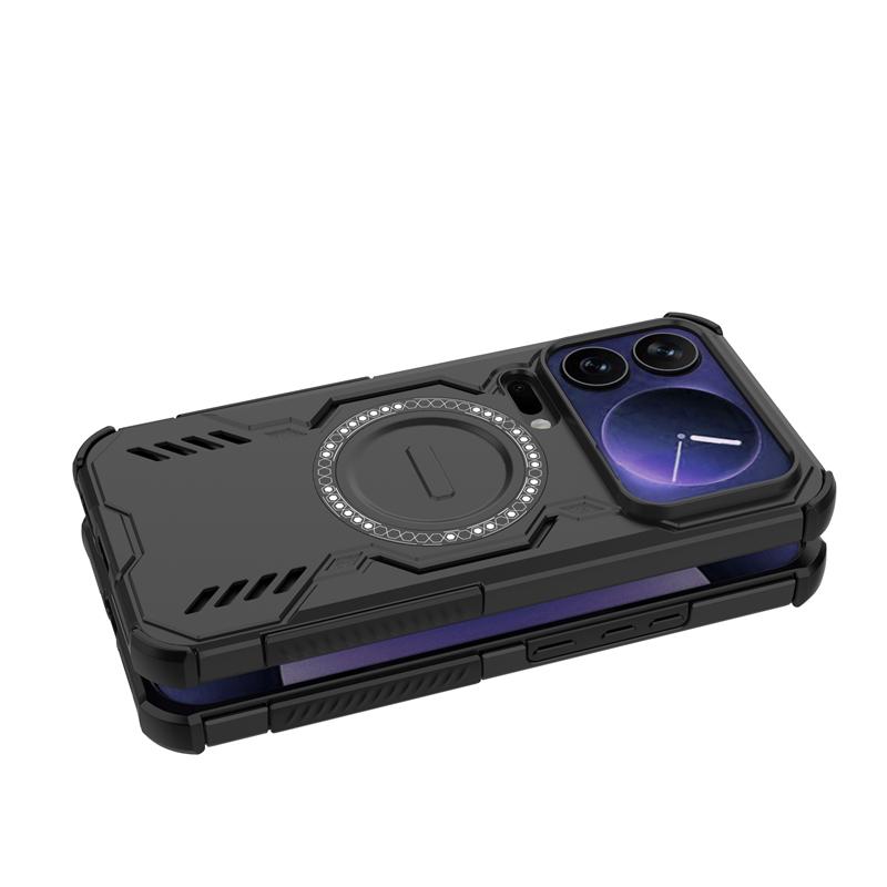 For Xiaomi 17 Pro Max Case For Xiaomi 17 Pro Max Armor Magnetic Adsorption Wireless Charge Back Cover For Xiaomi 17 Pro Max Case