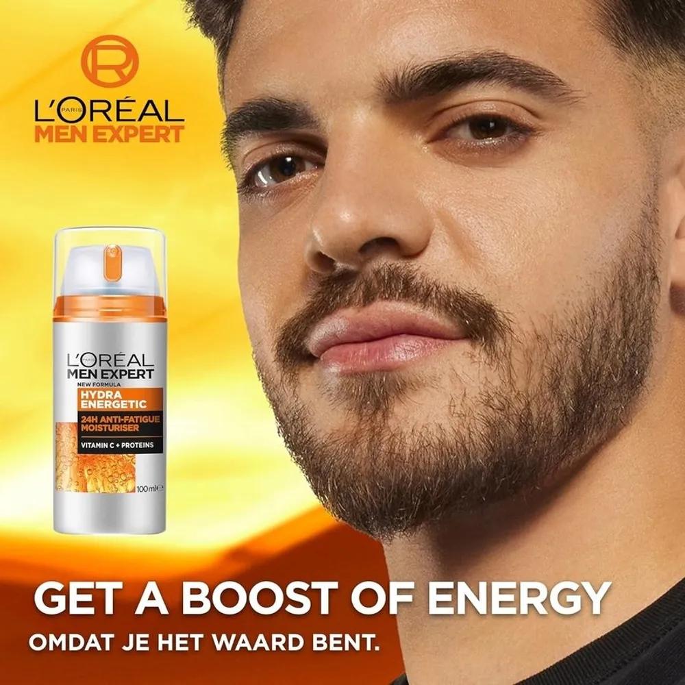 LOREAL Men Moisturizing Cream 100ml x 2
