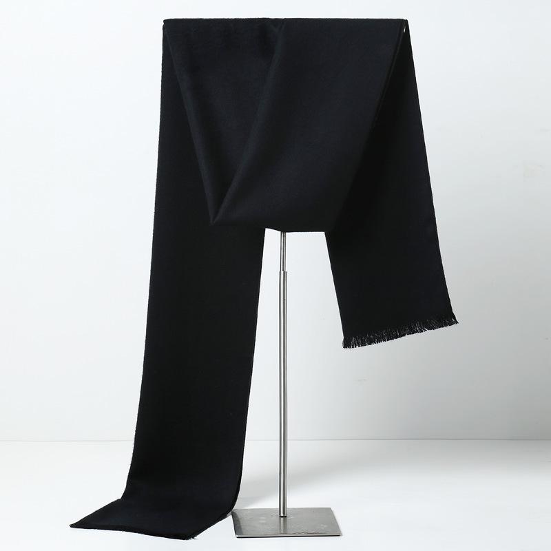 Men's Winter Plaid Imitation Cashmere Scarf - Warm, Casual Accessory