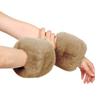 Plush Faux Fur Wrist Cuffs for Winter & Halloween Costumes