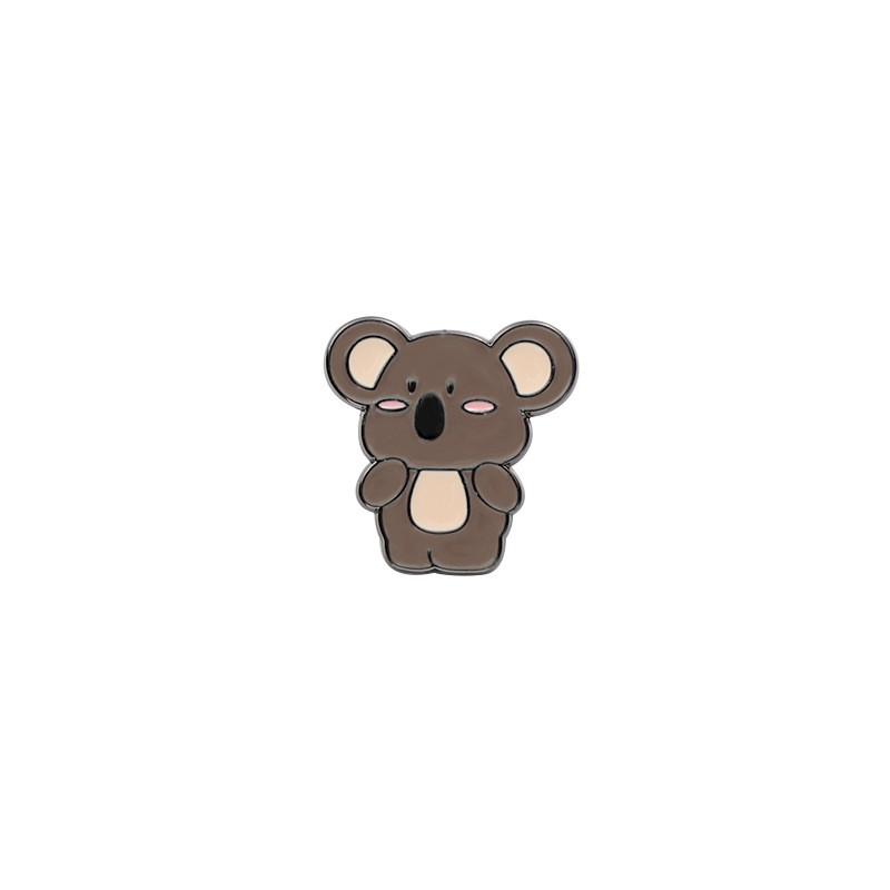 

Брошь «Дятел» со стразами, высококачественная женская одежда, аксессуар в виде цветка на груди One Size коричневый