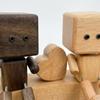 Car Dashboard Statue Shaking Feet Wooden Doll Couple Cars Ornaments Vehicle
