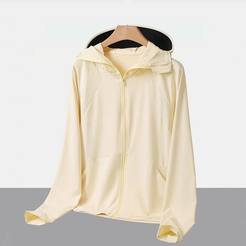 Ice Silk Sunscreen Clothes Women's Summer 1011 New Thin UV Protection Jacket Cycling Sunscreen Clothes Cardigan Jacket