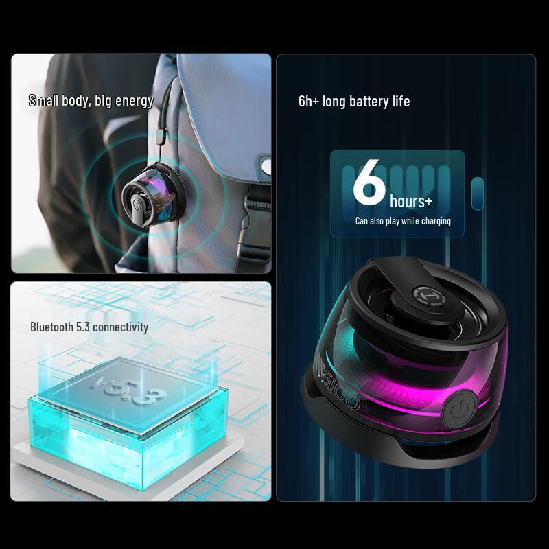EDIFIER HECATE G100 Portable Bluetooth Magnetic Mini Speaker CN plug (adapter included) (CN version)