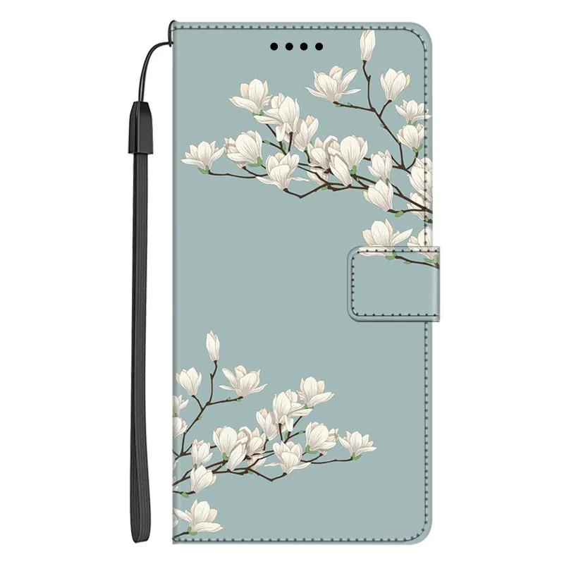 Flip Case For Honor X6c Cover Leather Book Shell For Honor X6b Cases Wallet Printed Stand Case For Honor X6a Painting Cover X6C