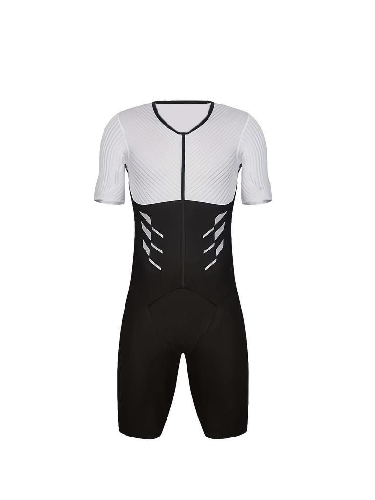 Fahrradsets Elastisches Interface-Polster Top-Level Triathlon-Radanzug Reiten Radbekleidung für Herren