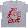 Hail Santa Funny Christmas Shirt for Unisex Women Guys Funny Santa Claus Shirt Christmas Vacation Shirt Offensive Xmas Graphic Tee