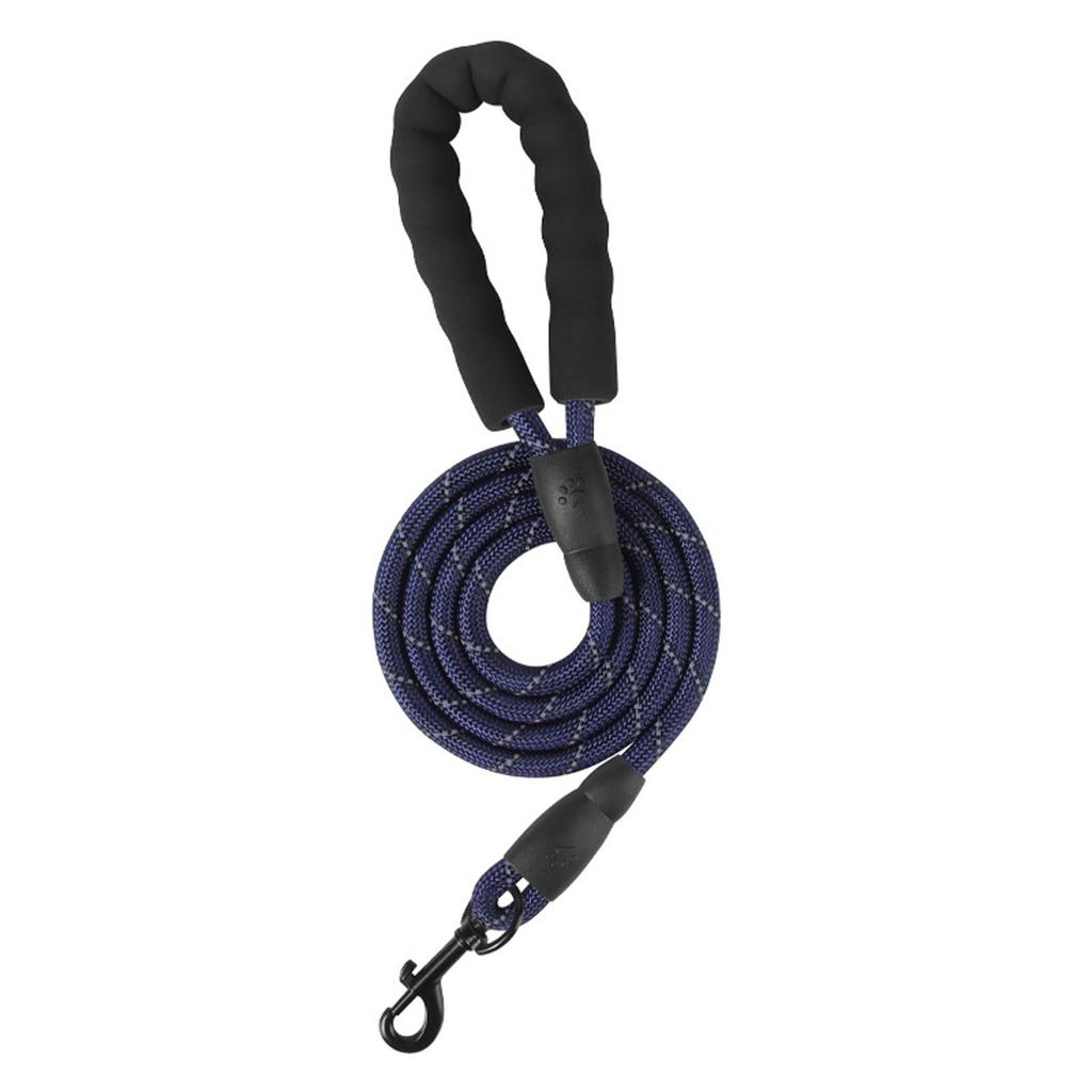 Stor Hund Explosion, Sprängsäker Skumhalsband, Reflekterande Nylon Rundlina Hundkedja | , Husdjurskoppel för Träning/Promenader Rundlina Hundkedja