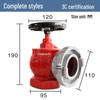 Miling Indoor Pressure Reducing Fire Hydrant Nozzle
