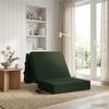 Folding Sofa Bed 75 x 63 x 45 cm Dark Green