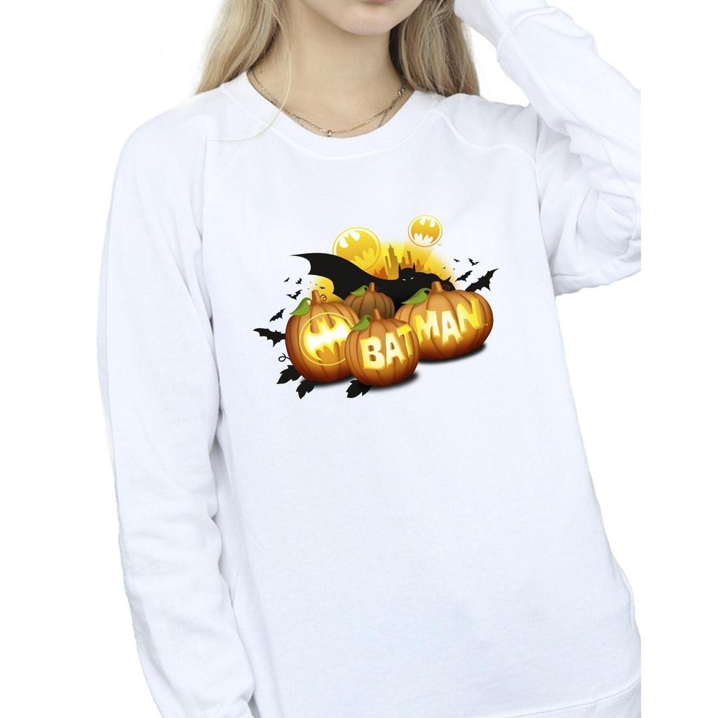 DC Comics Womens/Ladies Batman Pumpkins Sweatshirt