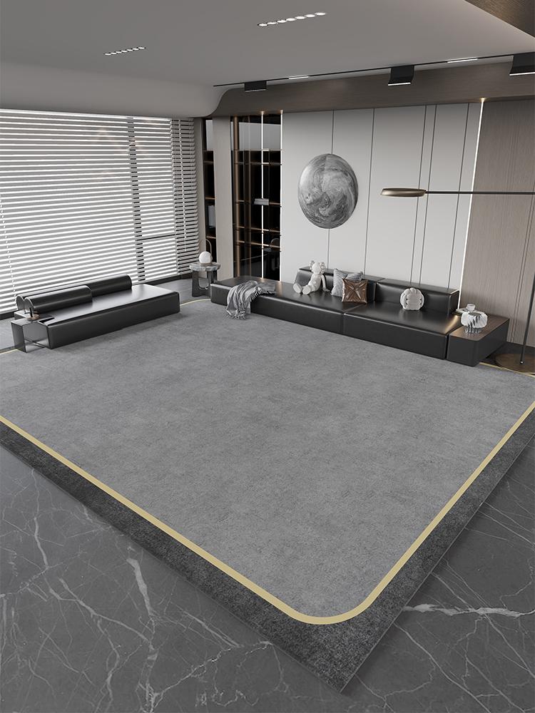 Light Luxury Study Rug Large Area Nordic Style Carpets for Living Room Minimalist Bedroom Decor Bedside Carpet Home Washable Mat