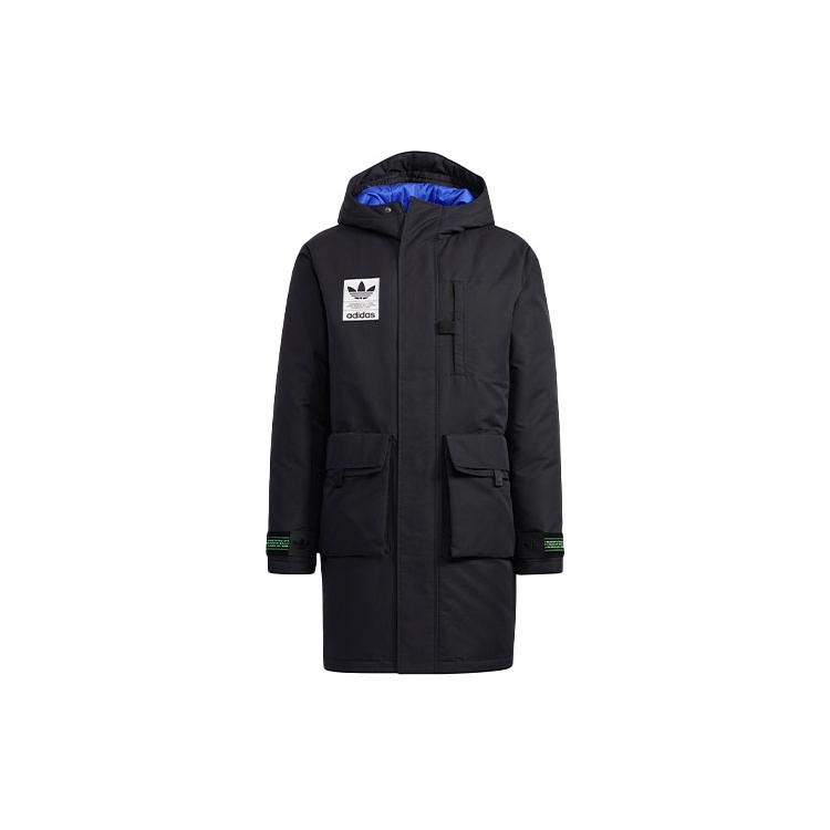 Adidas Originals PRIMEGREEN Зимняя мужская пуховая куртка Черная H58062 XS