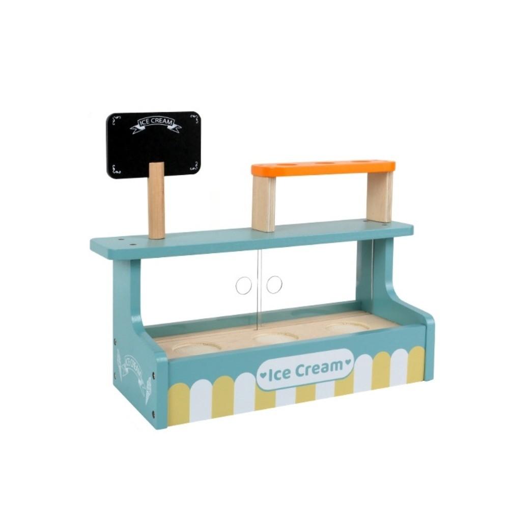 Pretend Play Play House Toys Montessori Simulation Kitchen Toy Ice Cream Shop Toys  Kids Play