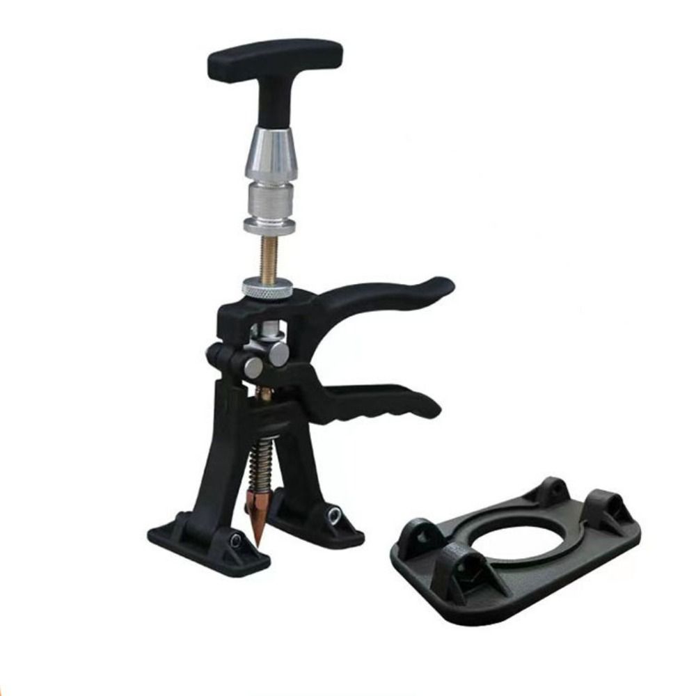360° Rotary Handle Spot Welding Pulling Unit with Base Small Leveling Bar Lifter  Truck