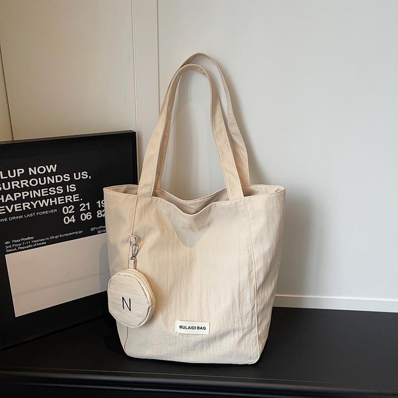 Einfarbige Handtasche Damen Umhängetasche Pendler Unterarmtasche