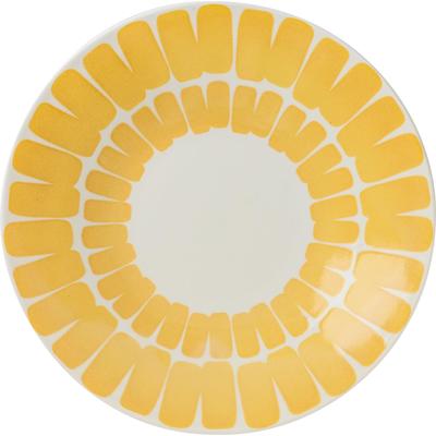Minoru Pottery Amis 220 Plate, Yellow