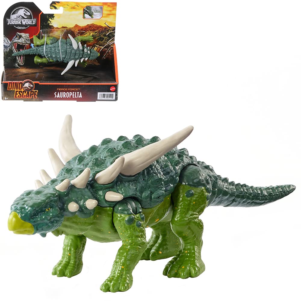 Mattel Мир Юрского Периода Реалистичная Мини Фигурка Действия Завропельта [Возраст 4+] HBY67