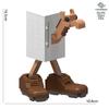 2025 Cartoon Italian Brainrot Animals Tung Tung Tung Sahur Building Blocks Model Desk Ornament Tralalelo Tralala Bricks Toy Gift