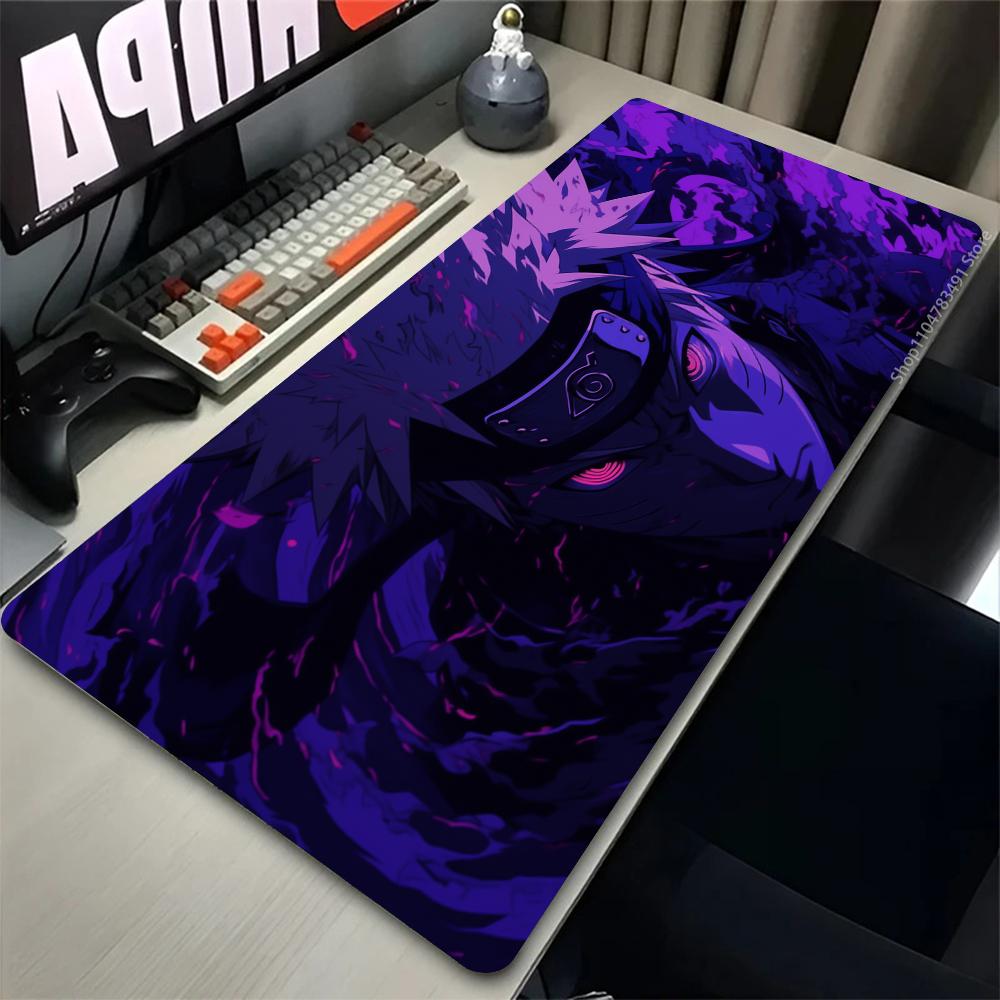 Mouse Pad Naruto Uzumaki Anime Gaming Accessories Varmilo Keyboard Desk Mat Gabinete Gamer Carpet Mousepad Pc Mouse Mats
