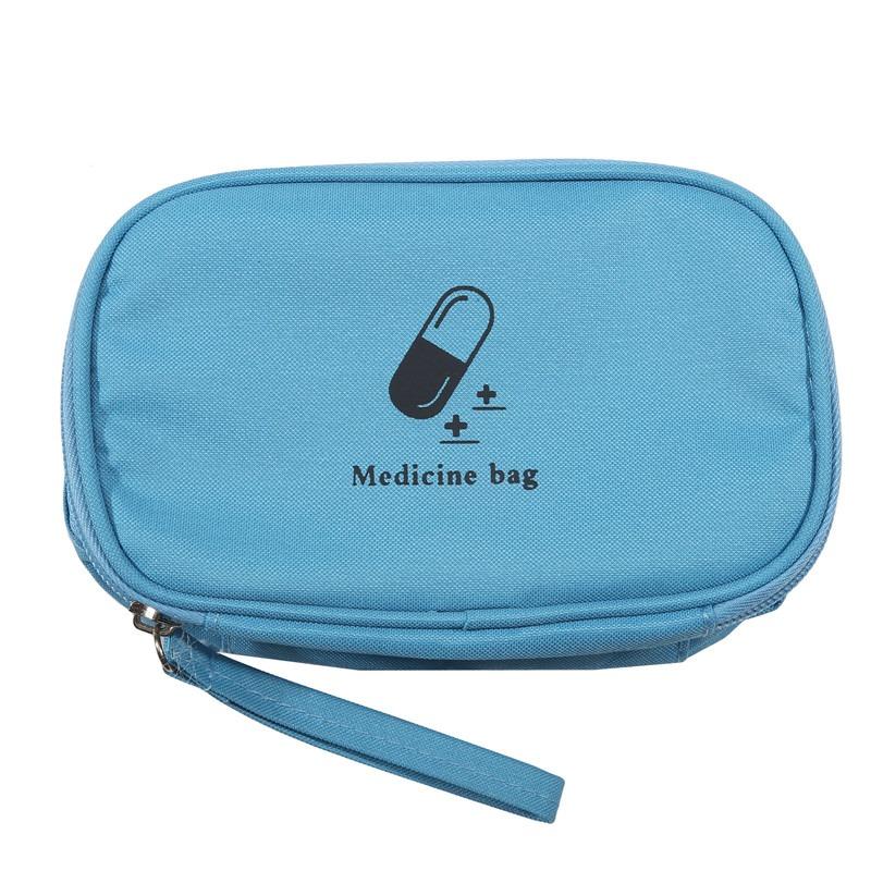 Lightweight Small Medical First Aid Kit Empty Medical Storage Pouch for Home Outdoor Travel Camping Hiking