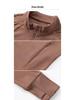 2025 Women's Long Sleeve Fitness Jacket for Spring & Autumn - Stand Collar Yoga & Running Sportswear