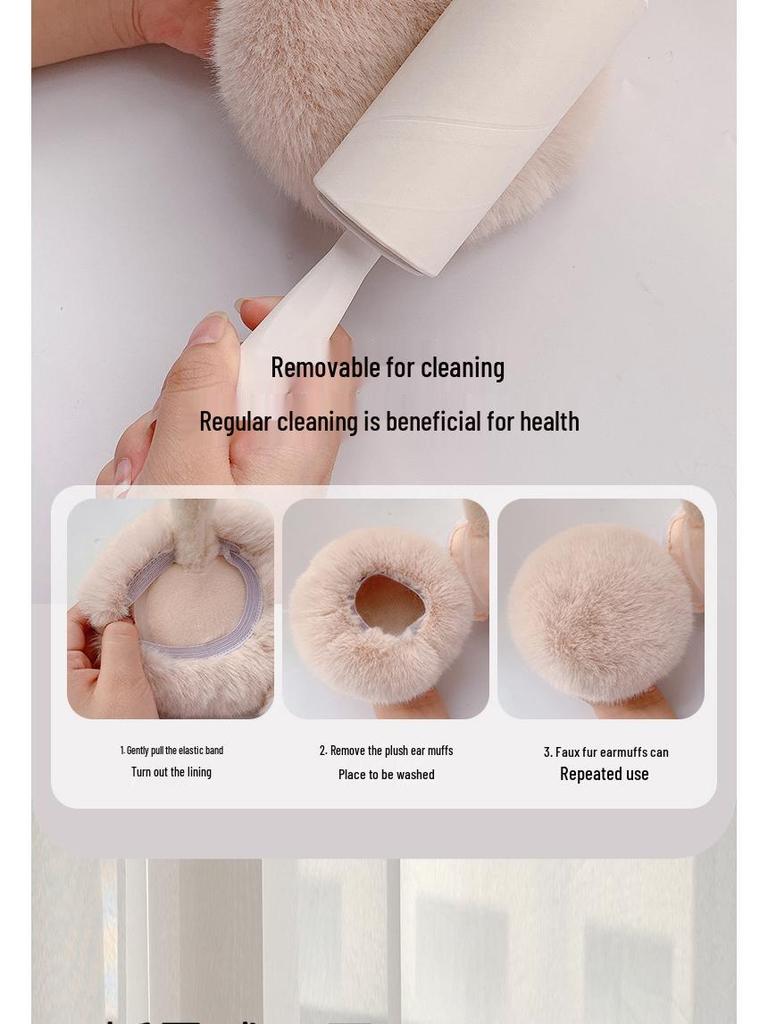 2023 Autumn & Winter Cute Pom-Pom Solid Color Children's Earmuffs - Cozy Ear Warmers & Protection
