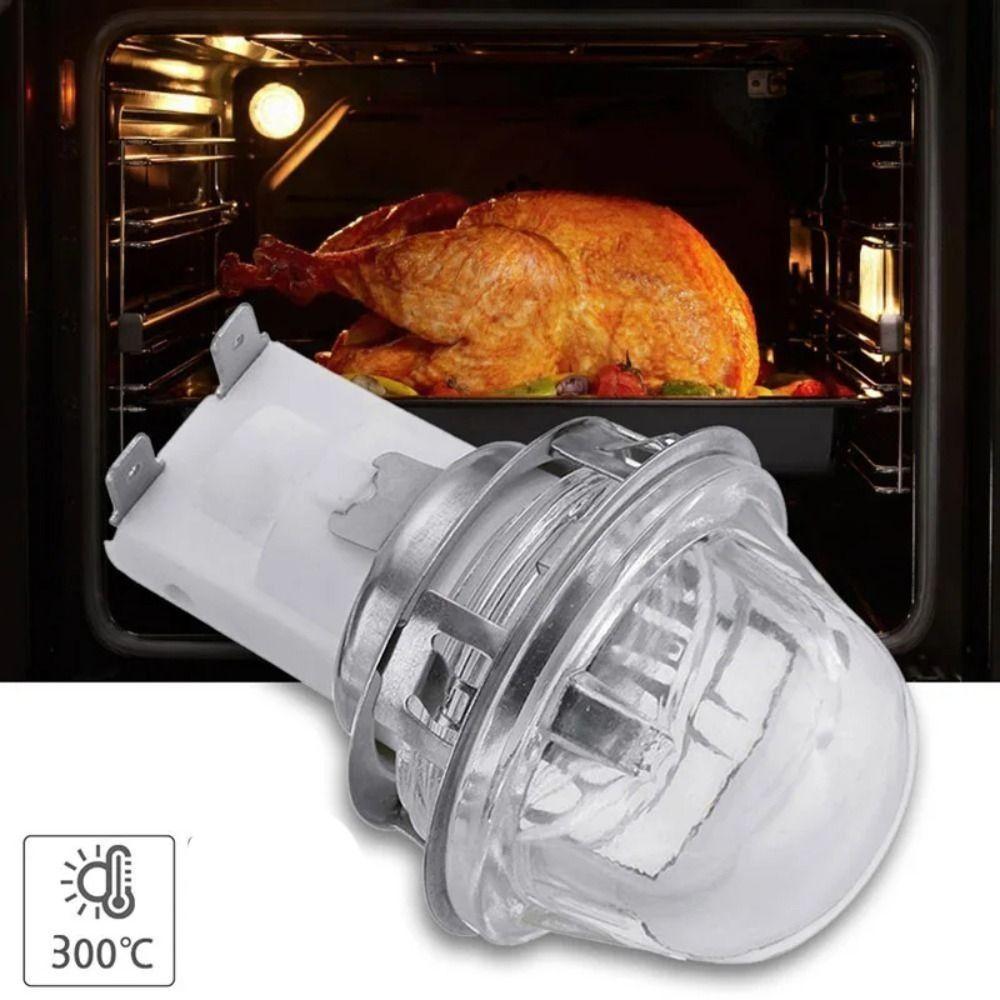 Ceramic Base Oven Lamp Holder 25W Oven Lamp Cap Durable Illumination Lamp Holder  Appliance