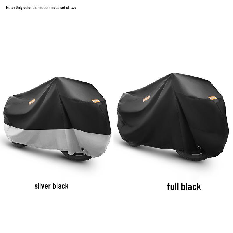 Oxford Cloth Motorcycle Cover: Waterproof, Sun & Snow Protection for Electric Vehicles