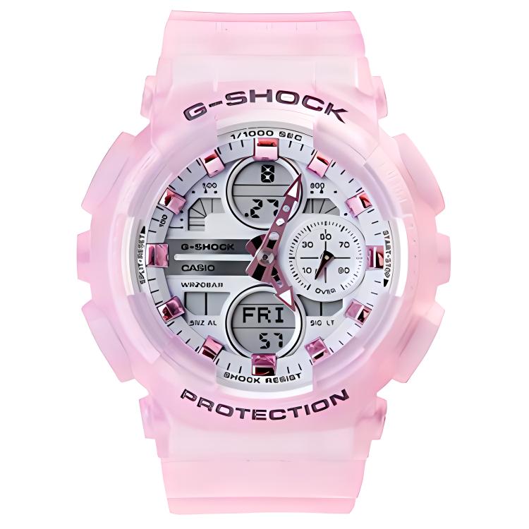 CASIO Unisex 45.9mm White Watch GMA-S14ONP-4A GMA-S14ONP-4A White Dial