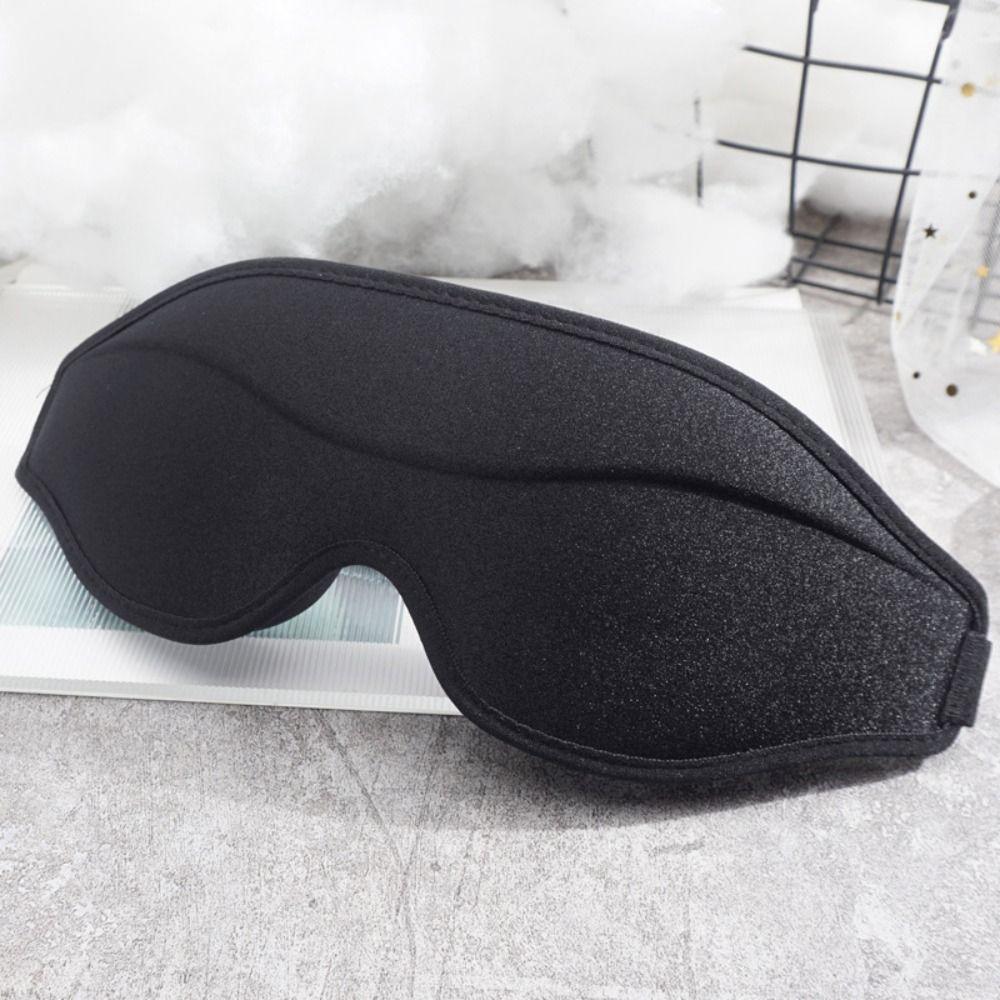 Soft Blackout Eye Shade Zero Eye Pressure Sleeping Blindfold Travel Nap Eyepatch  Side Sleepers