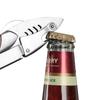 Hajdesign Vinflasköppnare för Ölflaska eller Kartong med Liten Kniv Haj Heminredning Vin- eller Kökstillbehör