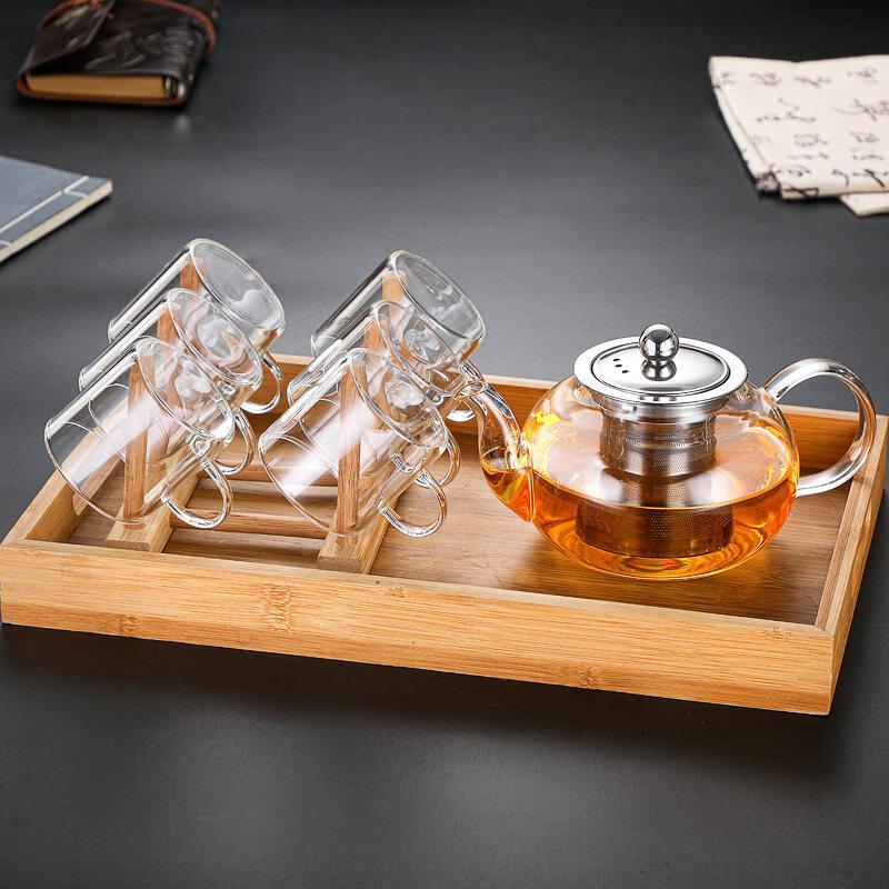 ZISIZ Heat-Resistant Glass Teapot