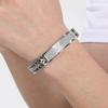 Luxury Never Fade Gold Color Stainless Steel Mens Bangle Bracelet With Magnet Clasp Birthday Jewelry Gifts for Boys Male