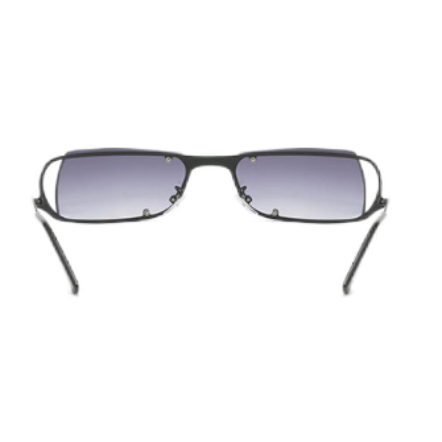 Metal Hollow Small Frame Sunglasses Steam Punk Retro Sunglasses