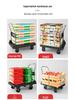 Compact Folding Flatbed Trolley: Silent, Lightweight, Multi-Functional Hand Truck for Pulling and Pushing Goods