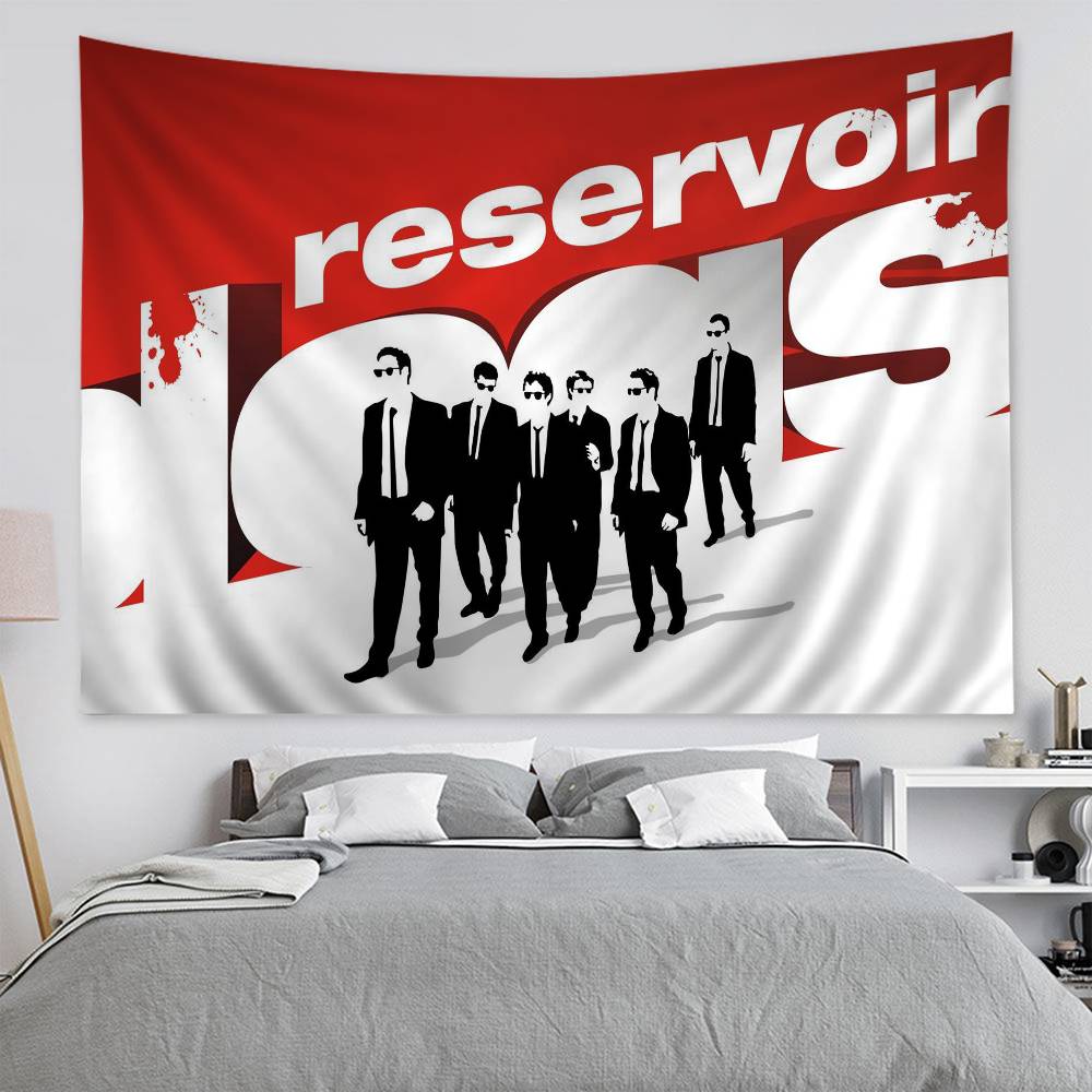 Crime Film RReservoir Dogs Hanging Bohemian Tapestry Bohemian Wall Tapestries Mandala Kawaii Room Decor