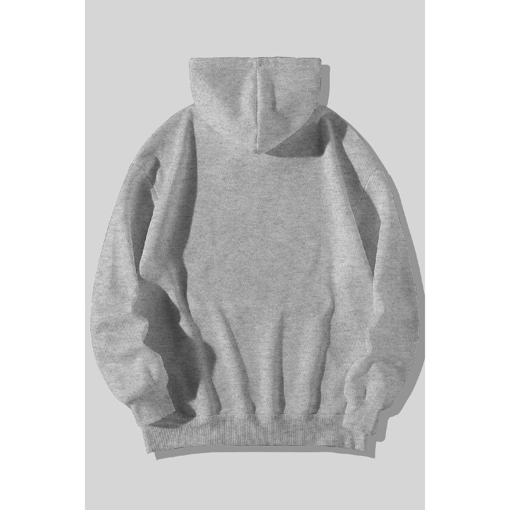 Unprinted Black Pocketed Sweatshirt Hoodie (school Sweatshirt)