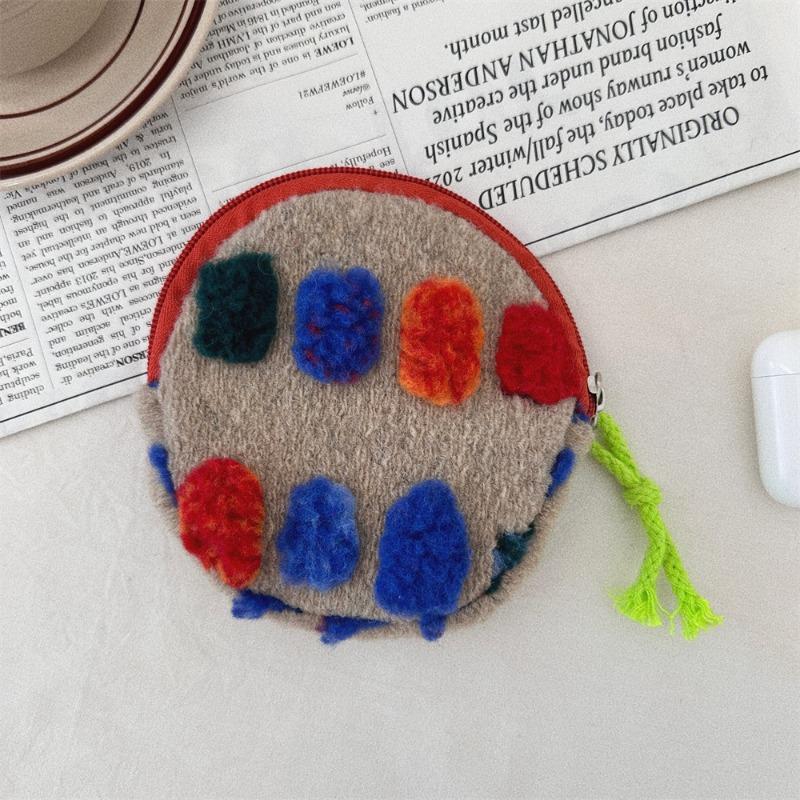 1111 Plüsch-Eimer-Tasche Damen-Tasche Neue Umhängetasche Tasche Tragbare Schultertasche Einkaufs-Aufbewahrungstasche