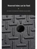 Household Rubber Threshold Ramp for Curbs and Slopes: Car and Road Edge Climbing Pad
