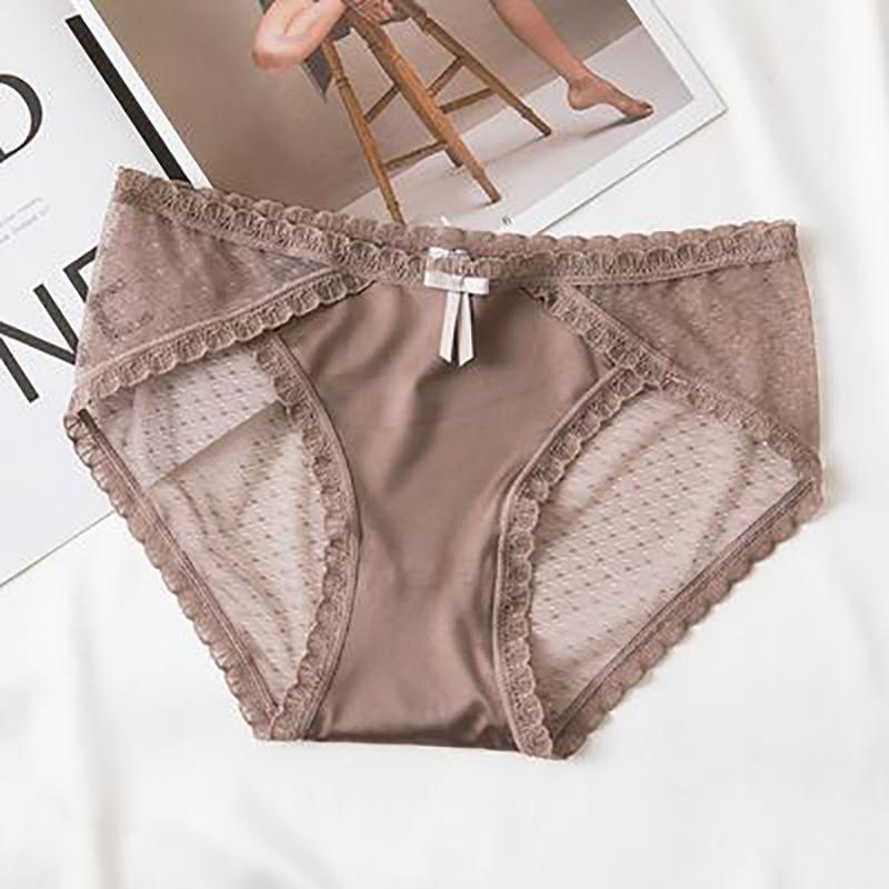 

1 шт. женские трусы бесшовные сексуальные однотонные ультратонкие женские трусы дышащие с низкой талией M/L/XL XL
