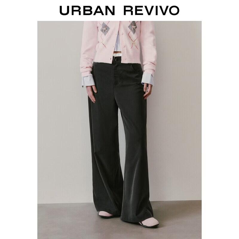 

UR2026 Women s Casual Wide-Leg Pants L