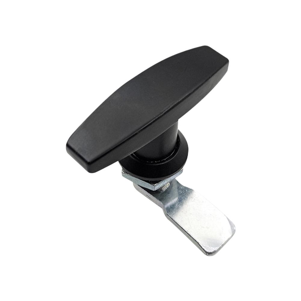 

Cabinet Lock T Lock Garage Security Tool Storage Solutions High-Grade Material Non-Intrusive Security Sleek Finish чорний