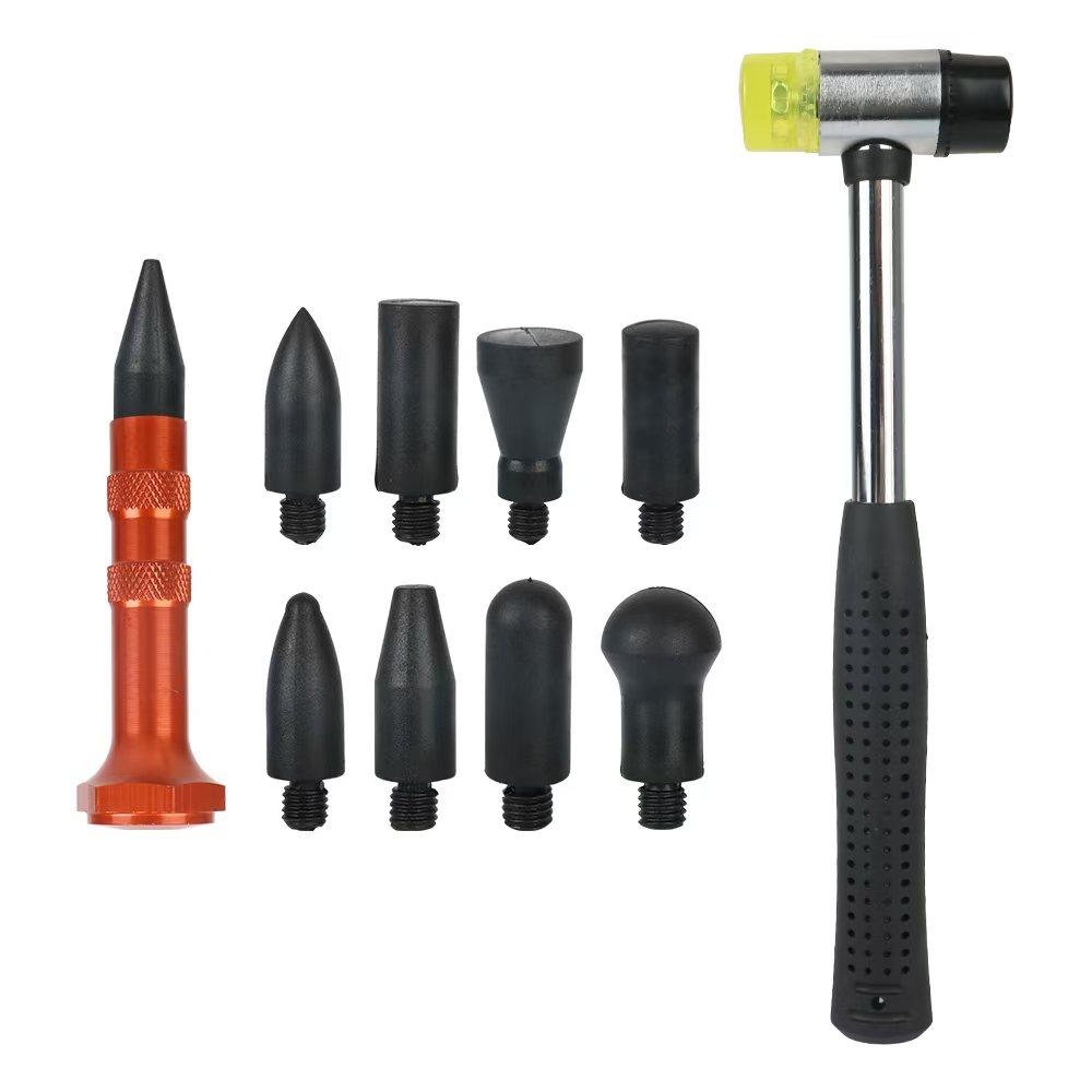 Car Dent Hammer Repair Dings Removal Tools Hail Bulge Remover Tap Down Pen Auto Sheet Metal Set Automotive Accessories Universal