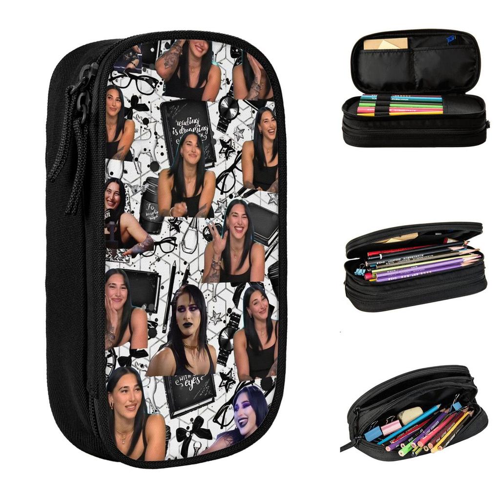 Rheas Ripleys Pencil Case Pen Holder Bags for Student Big Capacity Students School Zipper Pencil Box