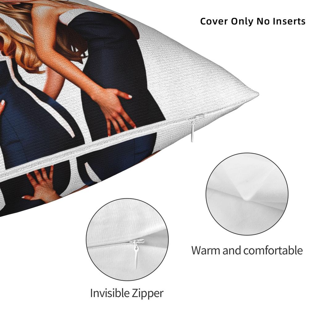 Sabrina Carpenter American Singer Pillow Case  Graphic Pillow Cover For Sofa Bedroom Home Decor Funny Pillowcases