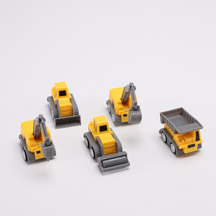 

5 Mini Excavators For Engineering Vehicles, Detachable Car Ornaments, Architectural Themes, Birthday Gifts, Festive Ornaments