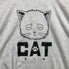 [USED] Rare COSPA Gintama T-shirt, Cat Character, XL, Anime, Gray