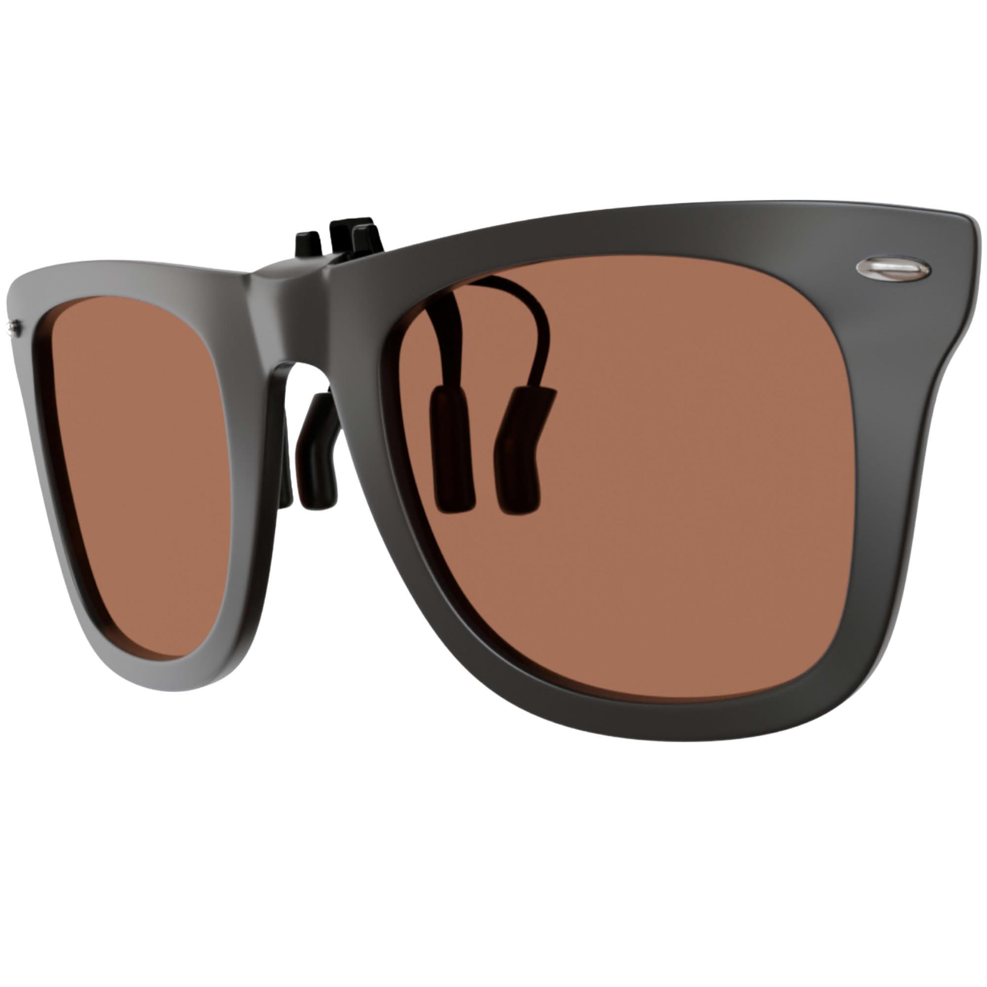 

Polarized Glasses Clip-On Attachment One Size коричневий